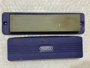 VINTAGE DRAPER FEINER WETZSTEIN ÖLSTEIN WETZSTEIN RASIERHONIG IM ETUI - Bild 1 von 16