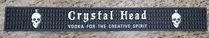 Crystal Head Vodka Rubber Bar Rail Runner Bartender Spill Mat 27" x 3.25" NEW FS - Picture 1 of 1