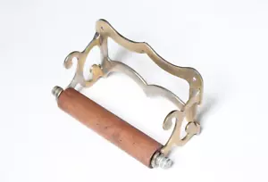 antique vtg toilet paper holder | deco vtg victorian toilet bathroom old tp - Picture 1 of 21