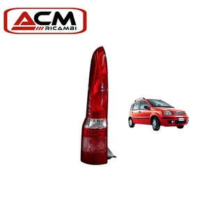 FANALINO FANALE STOP POSTERIORE SINISTRO FIAT PANDA 2003 AL 2012 CORPO NERO - Imagen 1 de 3