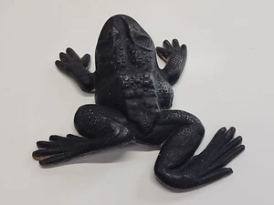 Vintage Virginia METALCRAFTERS Gusseisen FROSCH Türstopper TÜRSTOPPER 8" breit - Bild 1 von 16