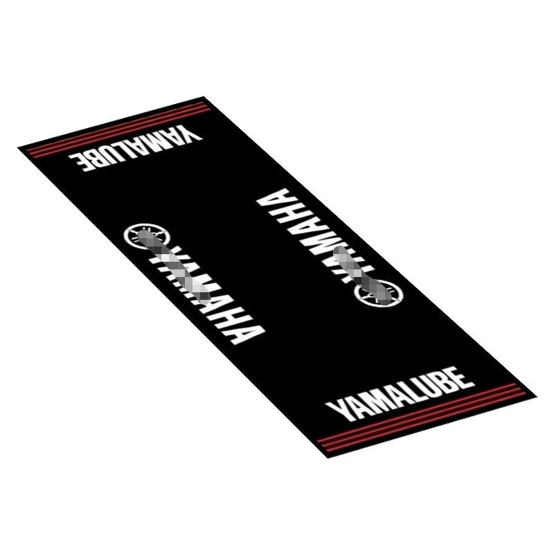 For Yamaha YZF R1 R3 R6 R7 31'' x 87'' Motorcycle Garage Floor Pit Mat Workshop - Image 1 of 4