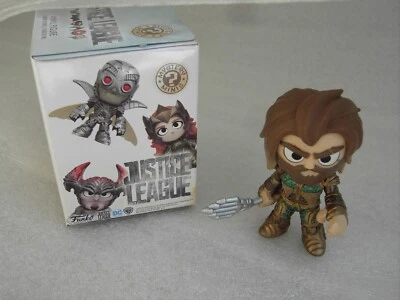 FUNKO MYSTERY MINIS JUSTICE LEAGUE AQUAMAN - Immagine 1 di 4
