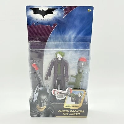 The Dark Knight Punch Packing Joker 6" Action Figure DC Hero Zone 2007 Mattel (2 - Image 1 of 4