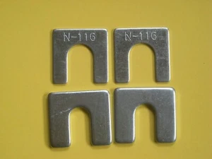 Fender Alignment Shims- 1/16" & 1/8" Thick- 3/8" Slot-QTY OF 30 ## - Picture 1 of 1