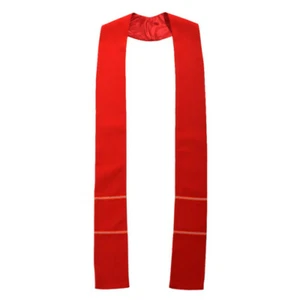 Blessume Christian Catholic Cross Embroidery Priest Stole Church Pastor Stole - Picture 1 of 9
