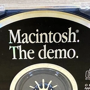 EXCLUSIVO DEL VENDEDOR: Apple Macintosh v 1.0 "The demo" CD autoejecutable demostración del distribuidor - Imagen 1 de 16