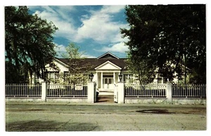 Postcard Pratt Memorial Library Ridgeland South Carolina SC Vintage Unused - Picture 1 of 2