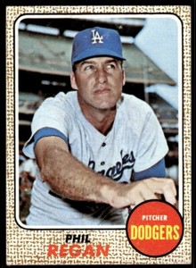 1968 Topps Baseball Phil Regan #88