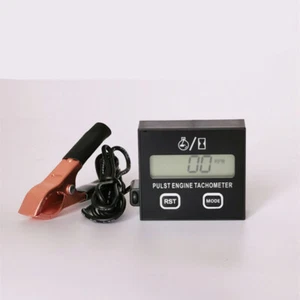 Gasoline Digital Engine Tachometer Inductive Pulse Tachometer Waterproof MU - Picture 1 of 3