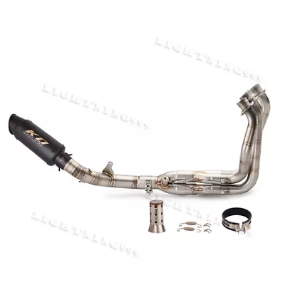 For Kawasaki Z1000 2010-2023 Complete Exhaust System Header Muffler Pipe Slip on - Image 1 of 4