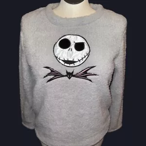 NWT The Nightmare Before Christmas Fleece Sleepwear Sweater Medium - Picture 1 of 4