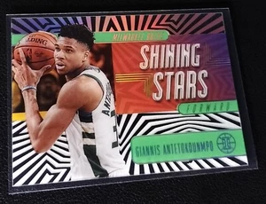 2019-20 Panini Illusions #13 Shining Stars Emerald Giannis Antetokounmpo - Bild 1 von 2