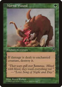 Magic the Gathering (mtg): VIS: Mortal Wound (x 4) - Picture 1 of 1