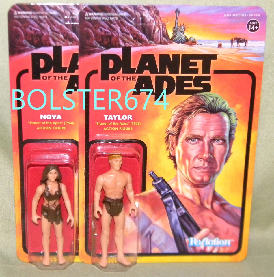 Planet of The Apes Heston Taylor Figure Super7 2018 Reaction
