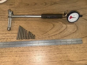 MITUTOYO BORE GAGE NO. 511-704 1UM INDICATOR 2901S 10 ANVILS 1-12 - Picture 1 of 4