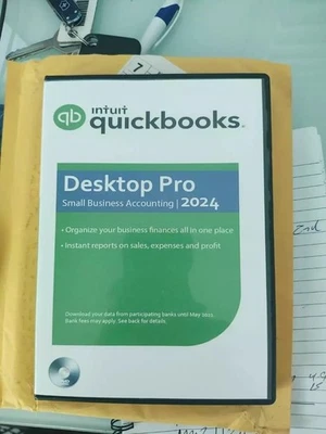 QuickBooks Desktop Pro 2024 | 3 Users | Lifetime License | Physical DVD | USA - Image 1 of 3