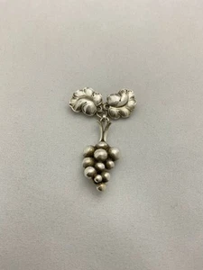GEORGE JENSEN 217A Brooch Silver Accessory 925 - Picture 1 of 5