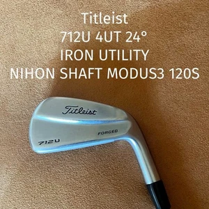 Titleist 712U 4UT Utility Iron 24° N.S.PRO MODUS3 120S - Spedizione gratuita senza dazi - Foto 1 di 11