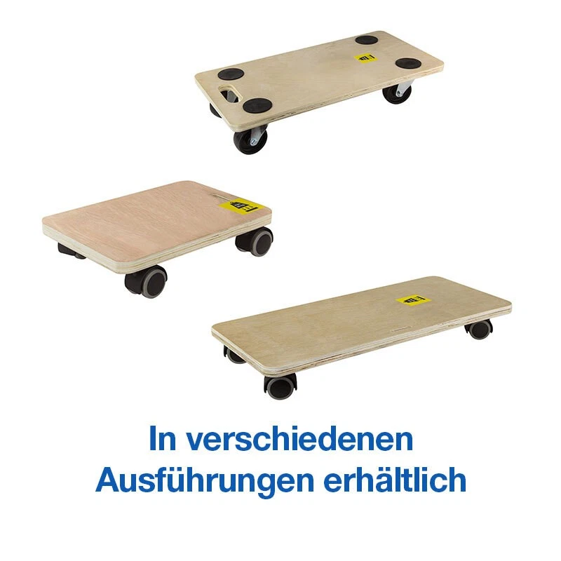 Holz Möbelroller Transportroller Rollbrett 80 / 300 kg verschiedene Maße - Bild 1 von 1