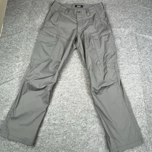 511 Tactical Pro Pants Mens Size 34x30 Gray Taclite RipStop Elastic Waist Cargo - Picture 1 of 15