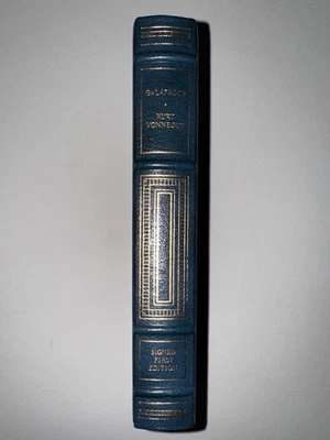 Kurt Vonnegut Galápagos Signed First Edition Franklin Library 1985 - EXCELLENT - Image 1 of 4