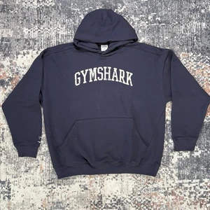 Gymshark Collegiate Hoodie Pullover Blau Gr:XL Oversized Fit Neu mit Etikett - Bild 1 von 5