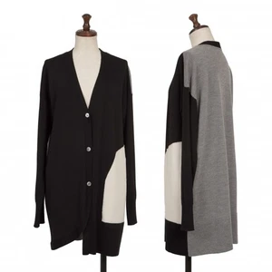 TSUMORI CHISATO Wool Colour Switching Knit Cardigan Size 2(K-136999) - Picture 1 of 12