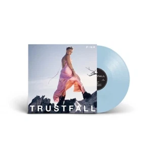 PINK TRUSTFALL LTD EDITION BLUE SKY VINYL NEW RARE STRICTLY LIMITED SEALED - Picture 1 of 4