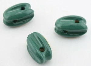 Izolator antenowy zielony ceramiczny EGG HF dipol Vee drut końcowy zestaw 3 szt. - Zdjęcie 1 z 2
