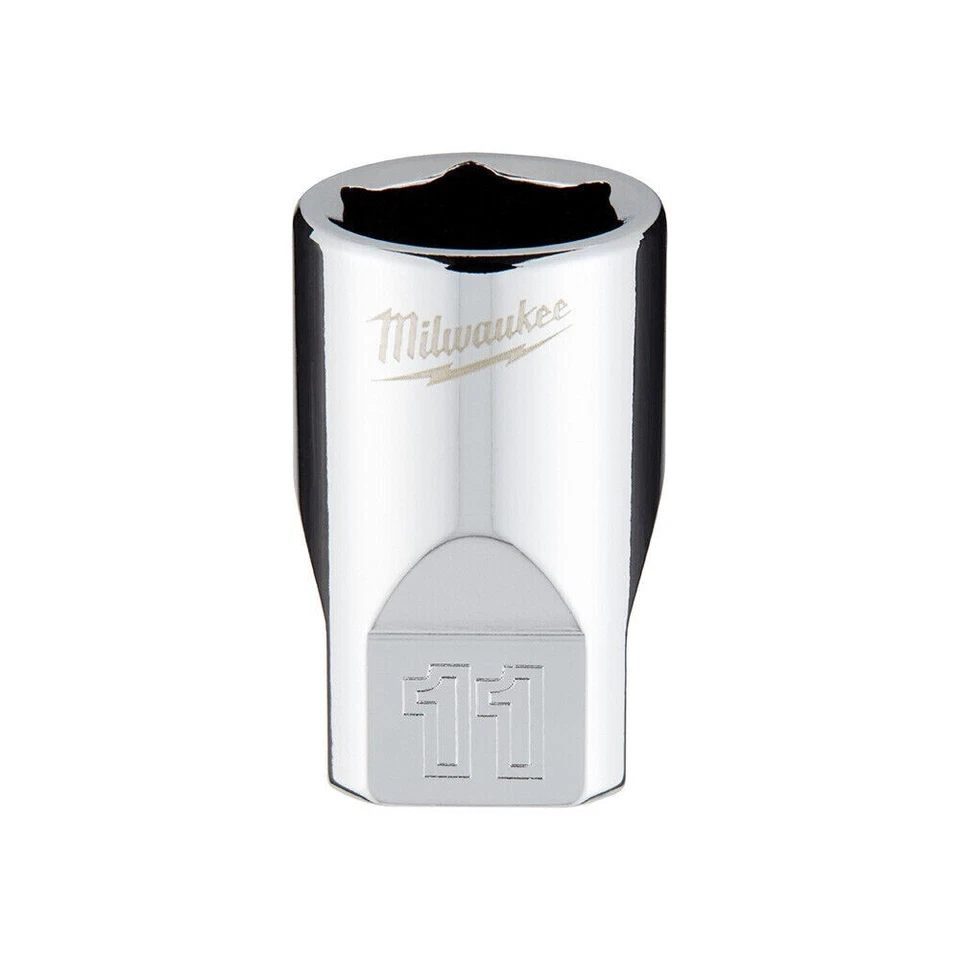 Milwaukee 45-34-9037 1/4 in. Drive 11mm Metric 6-Point Socket - Image 1 of 1