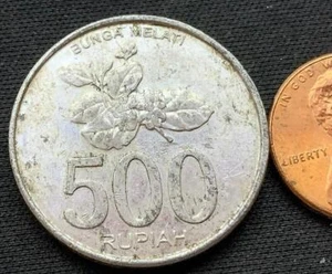 2003 Indonesia 500 Rupiah Coin UNC #K2197 - Picture 1 of 2