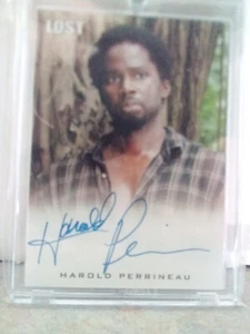 Harold Perrineau (Michael Dawson) Autograph Lost Very Rare Rittenhouse Excellent - Picture 1 of 2