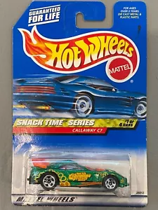 Carta Hot Wheels Calloway C7 Blue 2000 #013 Snack Time Series verde - Foto 1 di 4
