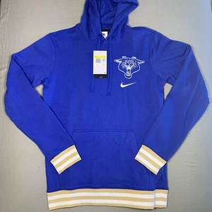 Nike Kentucky Wildcats Retro Throwback Hoodie Sweatshirt Pullover Men’s S NEW - Picture 1 of 6