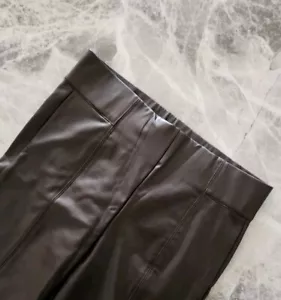 Leggings Marks & Spencer Cuero Look Cintura Alta - Talla 12 Cortos - Imagen 1 de 6