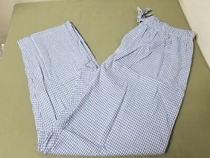 New Mens 100% Cotton Drawstring Lightweight Sleep Lounge Pants. - Picture 1 of 4