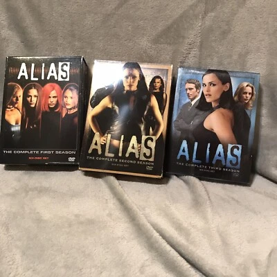 ALIAS The Complete SEASONS 1-3 DVD Collection  TV SERIES Set Jennifer Garner - Image 1 of 4