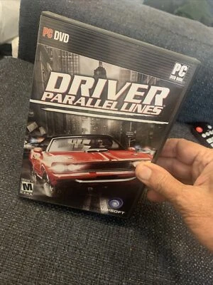 DRIVER Parallel Lines DVD for PC Vista, XP SP 1 Only, Etc. Bonus Game - Image 1 of 4