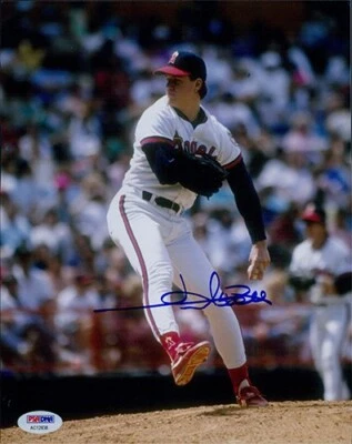 Jim Abbott California Angels Signed 8x10 Glossy Photo PSA/DNA Authenticated - Image 1 of 2