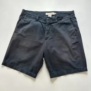 H&M Mens Navy Chino Shorts Size 33 - Picture 1 of 5