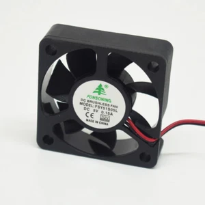 1pc Brushless DC Cooling Fan 50x50x15mm 5015 7 blades 5V 0.23A 2pin Connector - Picture 1 of 6