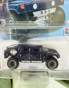 2024 HOT WHEELS MAINLINE HUMVEE TACTICAL RESPONSE BLUE 33/250 FIRST RESPONSE - Picture 1 of 3