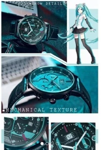 Miku Hatsune VOCALOID VOCALOID VOCALOID Watch Watch Type M - Picture 1 of 3