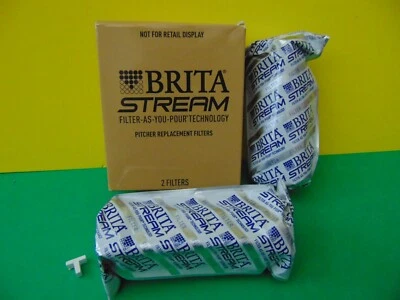 4 Pack Brita Stream Pitcher Replacement Filters New & Sealed - Image 1 of 3