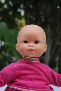 Vintage Puppe COROLLE 2013 30cm Pyjama rosa - Bild 1 von 6