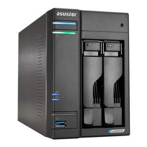 Asustor Lockerstor 2 Gen2 2-Bay NAS Quad-Core 2.0GHz CPU 4GB DDR4 (Diskless) - Afbeelding 1 van 6