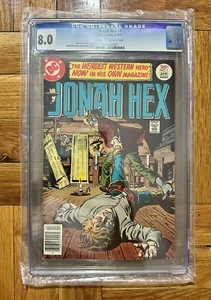 Jonah Hex #1 (4/1977 DC) CGC 8.0 BRONZE SCHLÜSSEL!  1. Ausgabe! - Bild 1 von 3