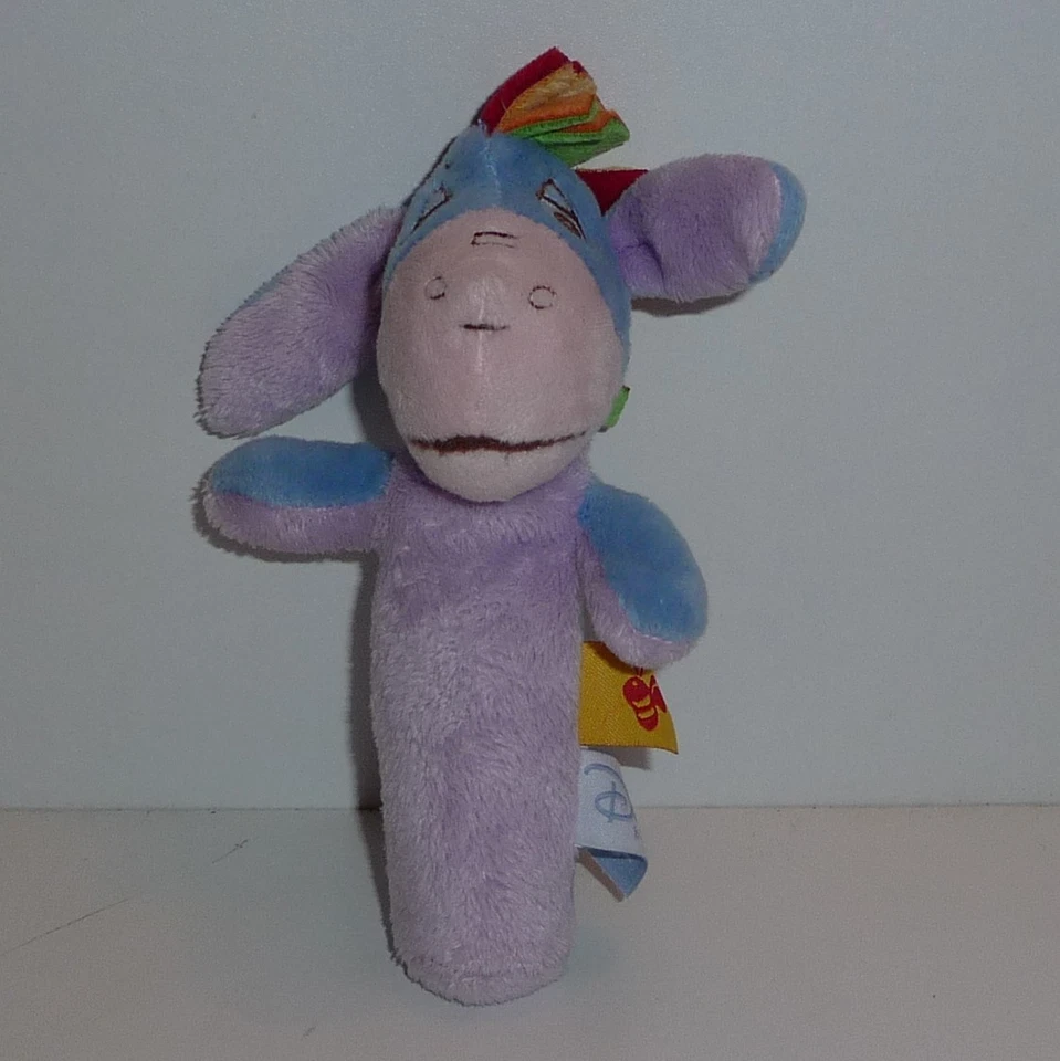 Doudou Ane Bourriquet Disney - Mauve - Photo 1/1
