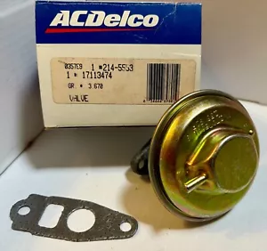 NOS 77 Pontiac 301 V8 EGR valve Firebird Grand Prix orig new old stock GM 1977 - Picture 1 of 3